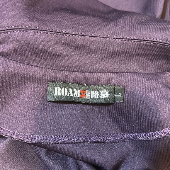 ROAM Elegant Purple Women's Dress size L - Picture 7 of 10